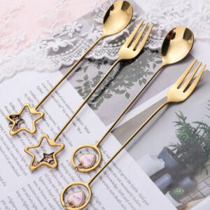不銹鋼浪漫精品餐具-心型-星型_002_decorated